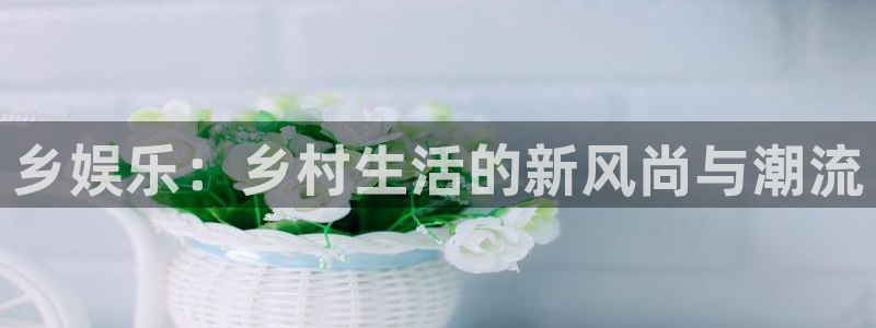 极悦娱乐注册：乡娱乐：乡村生活的新风尚与潮流